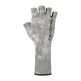 Daiwa DG-6624 Real Fit Gloves, Bottom White, XL