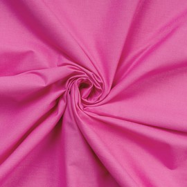 100% Cotton Ranforce Single Fitted Sheet (100 x 200+30 cm), Dusty Rose, 155 Thread Count | Machine Washable at 30°C | Soft & Durable Bedding Essential, Twin