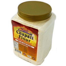 Rani Chapati Flour (100% Pure Whole Wheat Atta), For Making Roti & Indian Breads 48oz (3lbs) 1.36kg PET Jar ~ All Natural | Vegan | No Salt or Colors | NON-GMO | Indian Origin