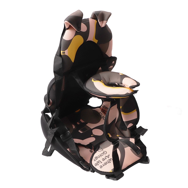 Baby Car Seat Comfortable Adjustable Impact Resistant Portable Booster Child