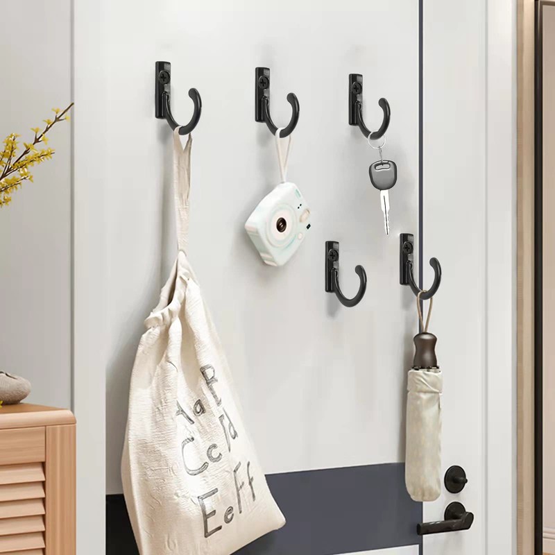 Daomong Wall Mounted Single Hook Robe Hooks Metal Coat Hooks