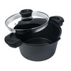 MasterPan 5 QT. Non-Stick Stock N’ Pasta Pot w/Locking Handles