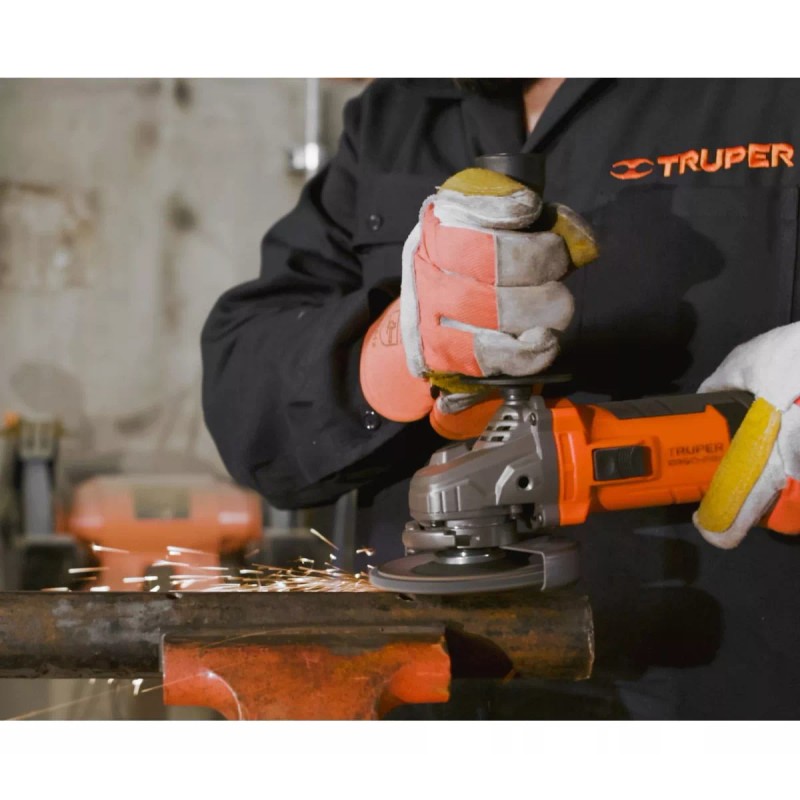 Truper Esmeriladora Angular 4 1/2'' 850w 127v Truper Ergo-4580 Color