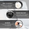 DXNQ 4 PCS Car Tissues Holder, Car Cup Holder Refillable