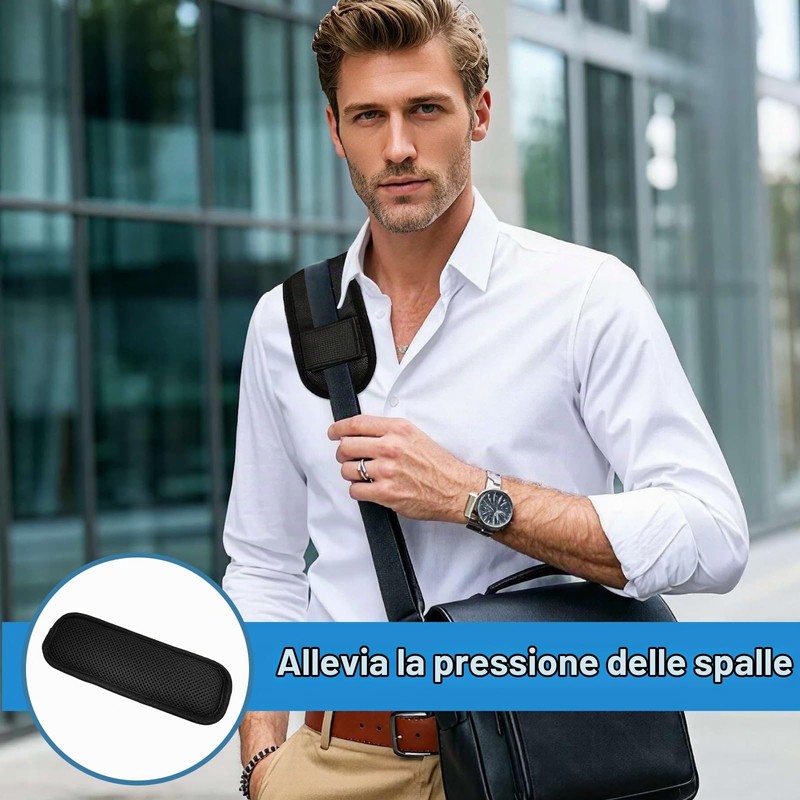 YULONGWU Cuscinetti per Spallacci Universali Imbottiture per Spallacci Rimovibili, Spallacci