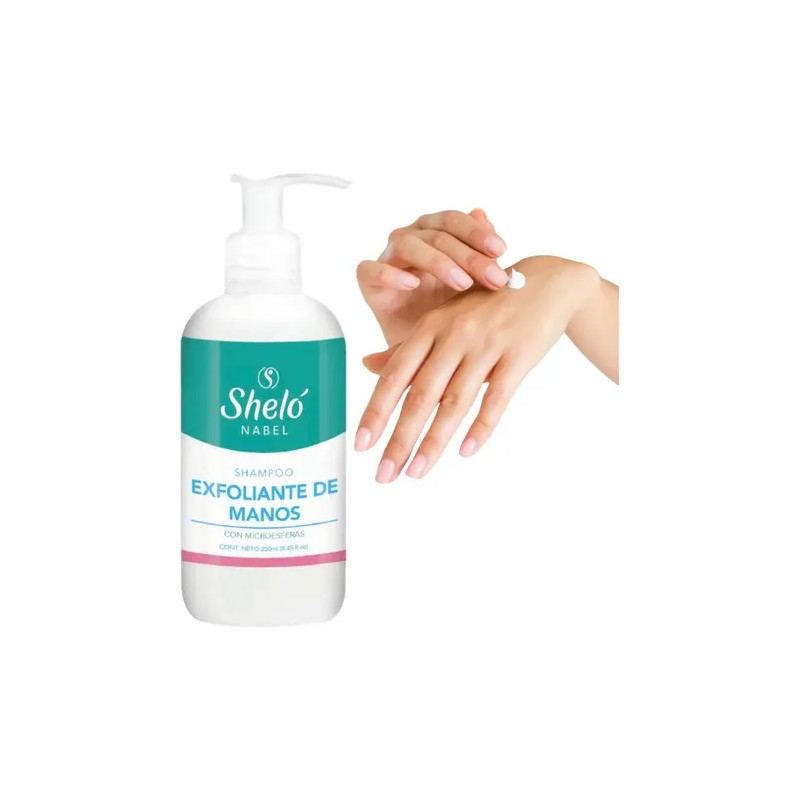 Shampoo Exfoliante De Manos Con Microesfera Shelo 250ml