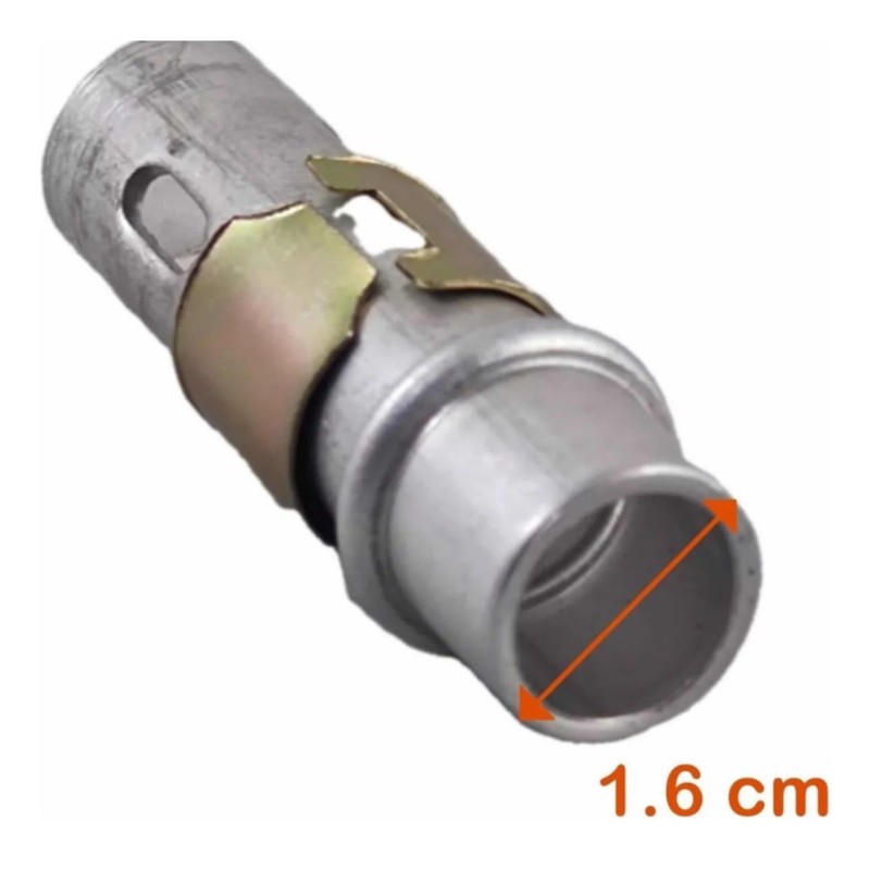 Kit de 6 tubos reguladores para quemador Mabe