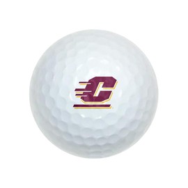 GRAPHICS & MORE Central Michigan University Novelty Golf Balls 3 Pack