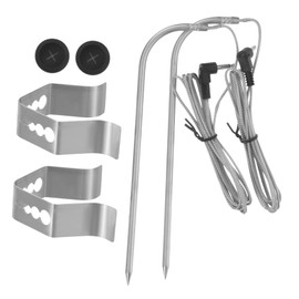 BESPORTBLE 3 Sets Cooking Probe Grill Thermometer BBQ Meat Probe Instant Read Thermometer Kitchen Easy to Read Display