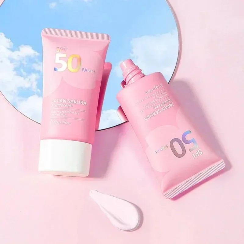 Crema Solar Corporal Blanqueadora Facial Sakura Pa
