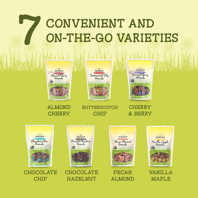 Jessica’s Natural Foods - Gluten-Free Vanilla Maple Granola made with