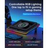 llano V12 RGB Laptop Cooling Pad, Gaming Laptop Cooler with