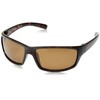 Coyote Eyewear P-42 Sportsman's Polarized Sunglasses, Tortoise Frame, Brown Lens
