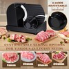 Moongiantgo Electric Meat Slicer 220W, 1-20mm Adjustable Thickness Deli Food