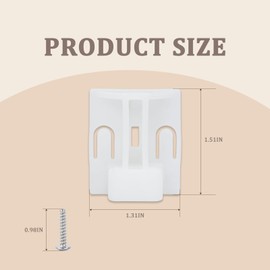 AAA30793431 Washer Mounting Hardware Kit Dryer Pedestal Mounting Assembly Replacement For LG AAA30793426 2309919 AAA30793415 PS7785755 (4Pack)