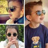 NIDOVIX Kids Polarized Sunglasses Classic Metal Frame for Baby Boys