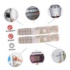 Hohopeti 1 Pair Fridge Handle Cover Slip Protective Appliance Door