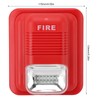 RiToEasysports Fire Alarm Sound Light 12V 24V LED Siren Easy