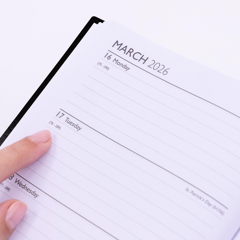 evelay 2026 Diary A5 Week to View Full Year Office