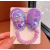 [VOKLLIYU]ヘアゴム 子供 1本セット おしゃれ 可愛い カラフル 花 リボン 蝶結び キッズ