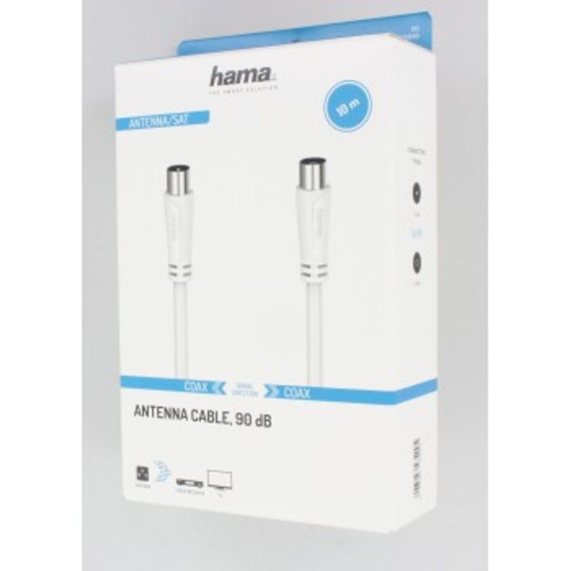 Hama - Aerial Cable for Coax, Plug - for Coax,