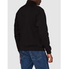 Fruit of the Loom Men's Zip front Premium Sweater, Black,