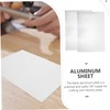 BUGUUYO Blank Aluminum Plate 2pcs Aluminum Sheet Metal for DIY