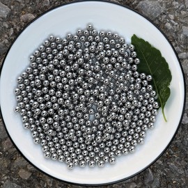 Agidea 200PCS Paint Mixing Balls, Nail Polish Mixing Balls, 316 Stainless Steel Bearing Balls, 4mm/apr. 0.16”