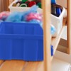 Operitacx Stackable Storage Bins 5pcs Parts Organizer Tool Box Organizer