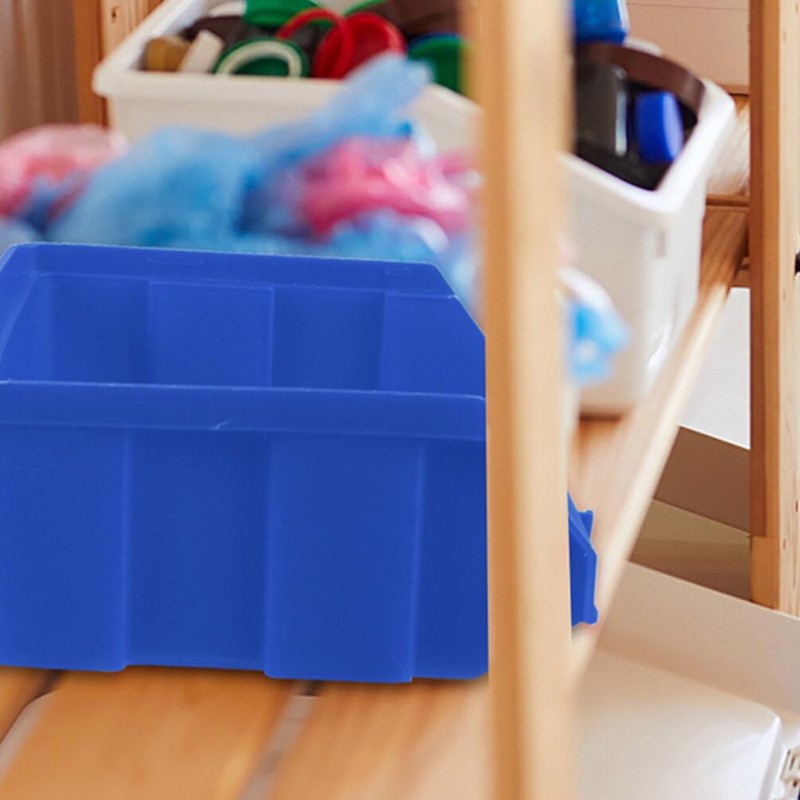 Operitacx Stackable Storage Bins 5pcs Parts Organizer Tool Box Organizer