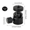 Anseom Tripod Mini Ball Head Mount 360° Swivel Camera Ball