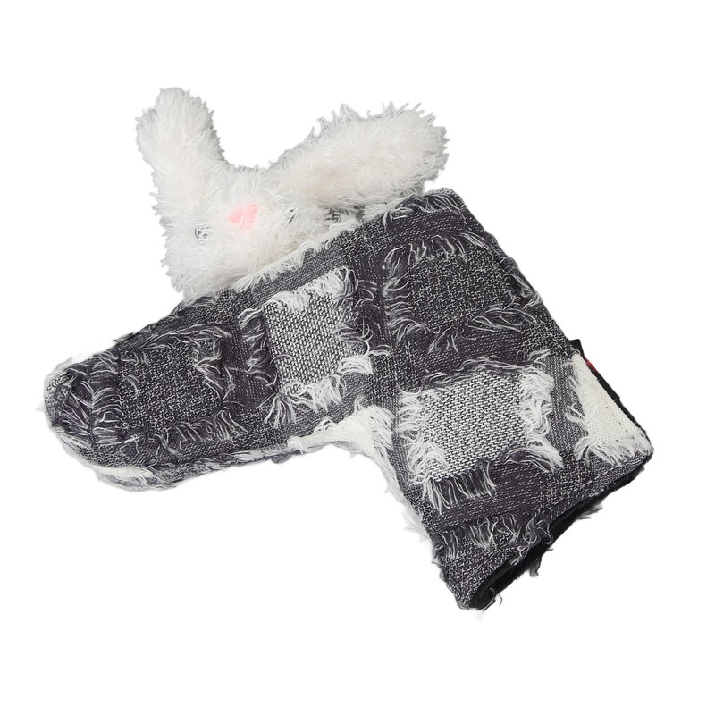 Golf Club Putter Head Cover Thickened Fleece Cute Plush Animal