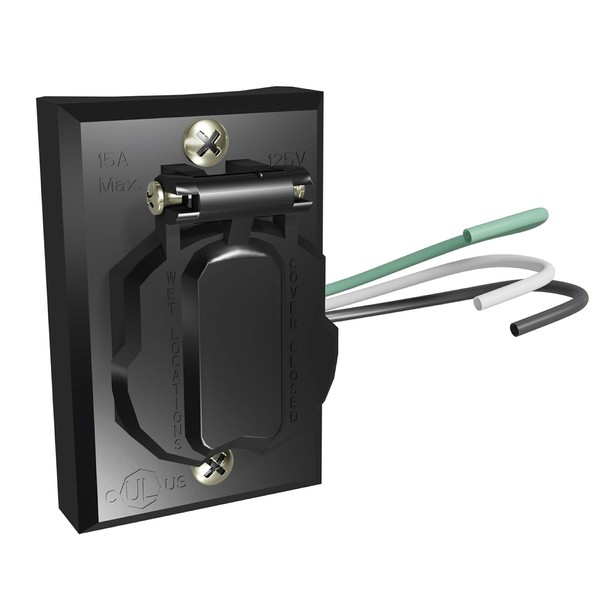 Solus SCO-338 120V Grounded Outdoor Convenience Outlet for Lamp Posts