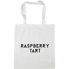 Hippowarehouse Raspberry Tart Tote Shopping Gym Beach Bag 42cm x38cm,