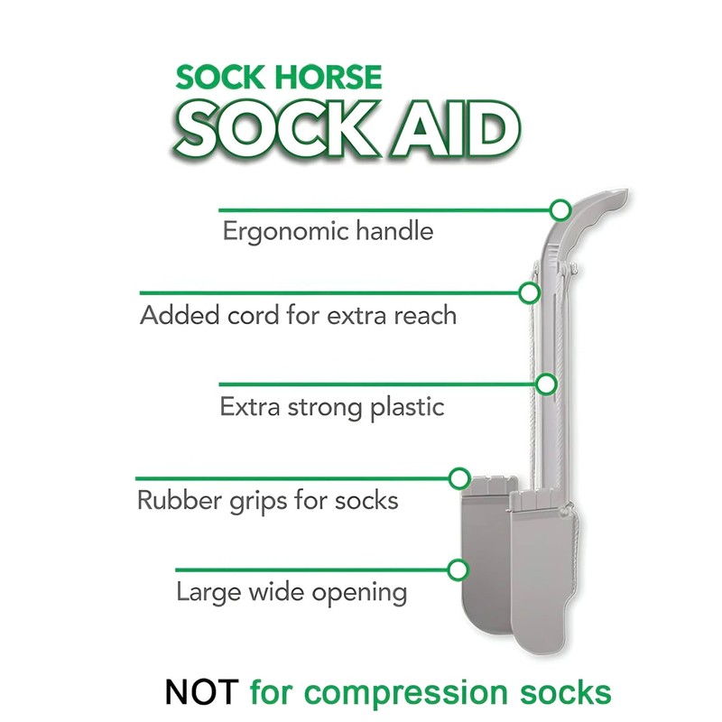 Simple & Stress-free Sock Aid Deluxe For All Socks &