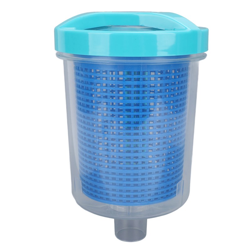 Inline Pool Leaf Canister Plastic Pool Cleaner Leaf Catcher Trap