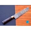 M DAMASCUS Custom HandMade Forged Damascus Steel Blade Chef Knife