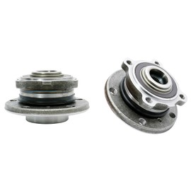 FKG 512573 Front and Rear Wheel Bearing Hub Assembly fit for 2011-2016 Mini Cooper Countryman, 2013-2016 Cooper Paceman, Set of 2