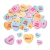Conversation Heart Foam Shapes - Crafts for Kids and Fun