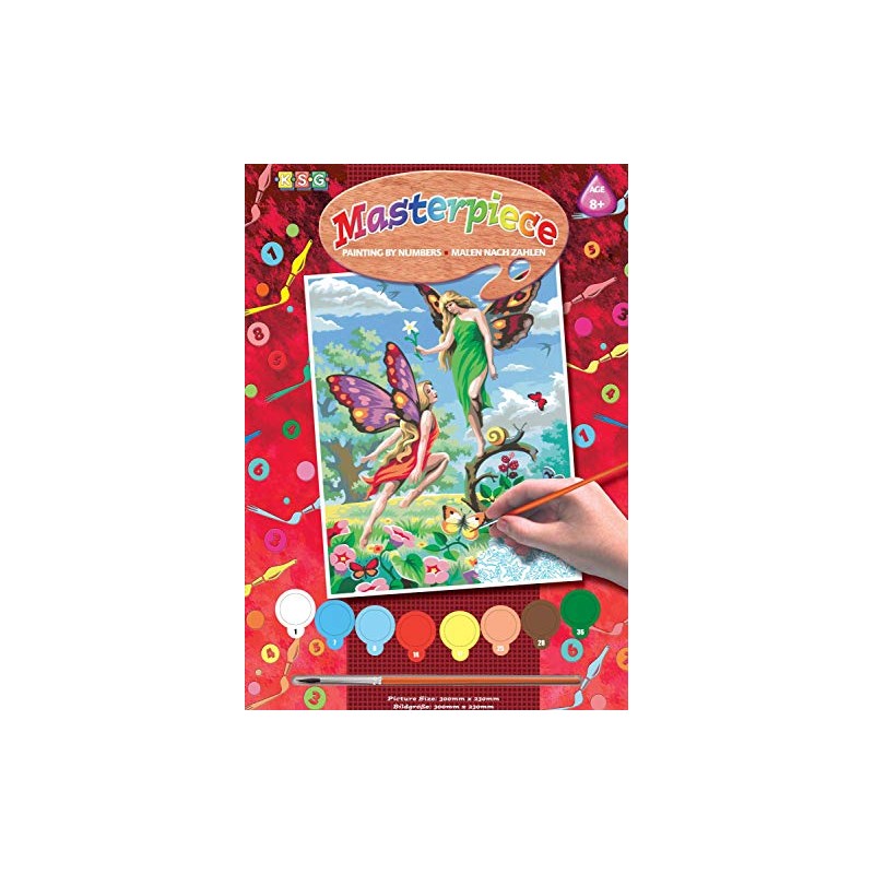KSG - Masterpiece Junior Paint by Number Fairies