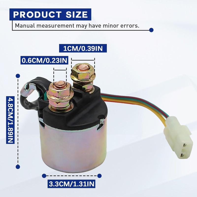 Starter Solenoid Relay for Honda TRX350 Rancher 350 2000-2006/TRX420 Rancher