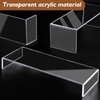 Aminigram Large Acrylic Display Risers, 2 Set - 6 Pack