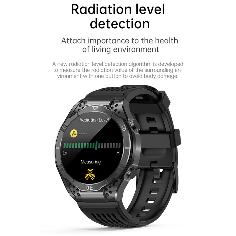 JA01 Smartwatch 1.43-inch AMOLED/BT Talk/S0S/Non-invasive Glucose/Uric Acid/Lipids/Blood Pressure/ECG/Built-in Li-ion 295mAh