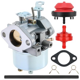 Carbhub 632334A Carburetor for Tecumseh 632370A 632110 632111 632334 632370 632536 640105 Snowblower HM80 HM100 OHSK110 OHSK125 Engines Oregon 50-642 Toro 38035 38052 Snowblower - 632334A Carburetor