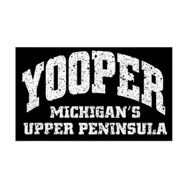 CafePress Yooper Rectangle Sticker Rectangle Bumper Sticker Car Decal