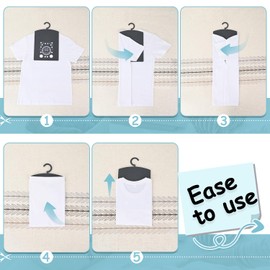 BoxLegend Shirt Folder Board, 14.18 x 8.67x 0.14 Inches, Non-Foldable Laundry Folder Clothes Folding Board with Hook for Hanging - Grey