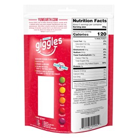 YUMEARTH Organic Giggles Chewy Candy Bites - 5 oz