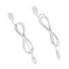 2 Pcs 24 Inches Extension Cables for Benreom Under Cabinet