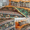 Flysheep 7 Pieces Boho Bed In A Bag Queen Size,