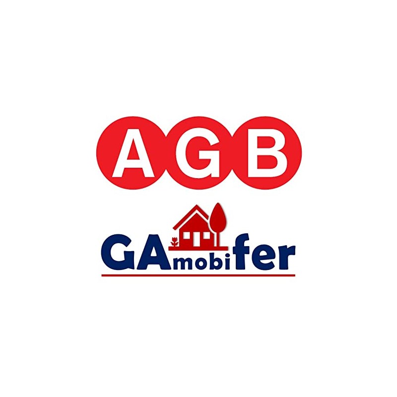 AGB - Interior Door Lock CENTRO Series (Fr. 22x196, In.